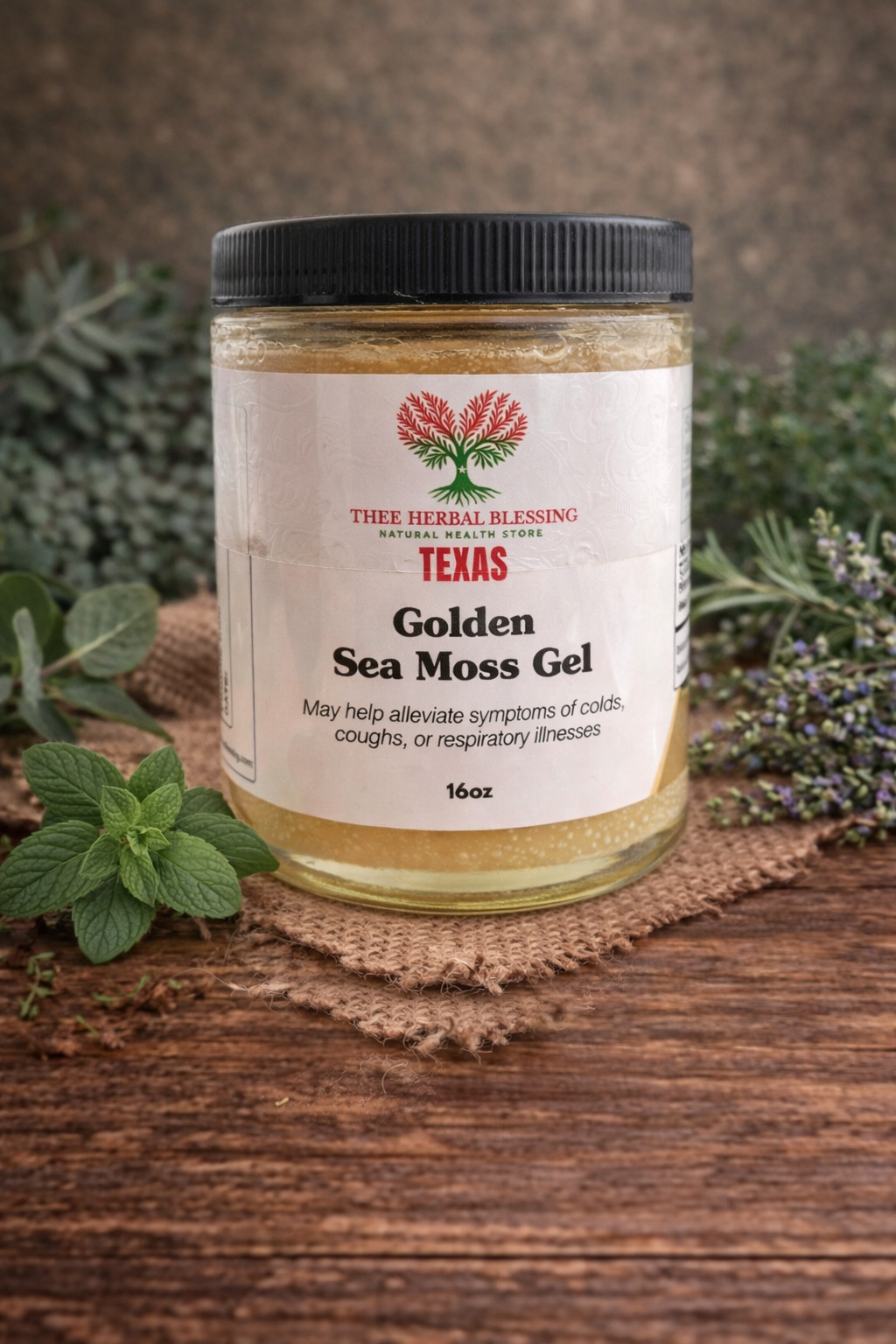 Golden Sea Moss Gel (8 oz)